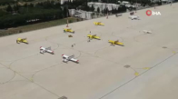 Türkiye uçak ve helikopterleriyle orman yangınlarına hazır 