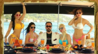 Adnan Oktar'ın Bikinili Kedicikler İle Yat Sefası