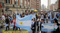 Arjantin’de, kaybolan denizaltının mürettebatı için yürüyüş