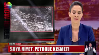 Suyla birlikte siyah petrol aktı