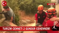 Antalya Manavgat'ta Büyük Orman Yangını! İşte Görüntüler