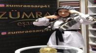 Şal Bağlama-Şal Eşarp Bağlama Fiyonk Şeklinde Eşarp