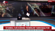 İstanbul İçin Yarın Koronavirüs Tedbirleri ve Yasakları Başlıyor 