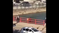 At Arabasını Sulama Kanalında Süren Adana'lılar
