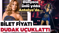 Dünyaca Ünlü Yıldız Jennifer Lopez Antalya'ya Geldi