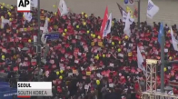 Güney Kore 6.Haftasonunda da halkından Cumhurbaşkanına protesto