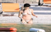 Beren Saat Tatil'de Bikinili Görüntülendi