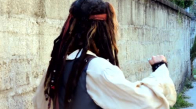 Makyajla Kendini Jack Sparrow'a Çeviren Kadının Ağzı Açık Bırakan Çalışması