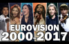 Eurovision WINNERS 2000-2017 - All Winners Compilation