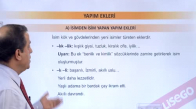 EBA TÜRKÇE LİSE SÖZCÜKTE YAPI-YAPIM EKLERİ-İSİMDEN İSİM YAPAN YAPIM EKLERİ