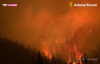 Adana'daki orman yangını nedeniyle 5 köy tahliye edildi