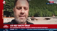 Sinop ve Kastamonu'da sel tehlikesi! 3 köy boşaltıldı