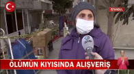 İstanbul Avcılar'da Yıkılma Tehlikesi Olan Binanın Yanında Pazar Kuruluyor! İşte Görüntüler