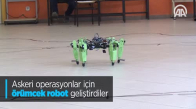 Askeri Operasyonlar İçin Örümcek Robot Geliştirdiler