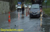 Şiddetli yağış nedeniyle İstanbul'un birçok noktasında su birikintisi oluştu