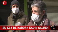 Dün Kardan Adam Bugünde Kardan Kadını Çaldılar! İşte Görüntüler 