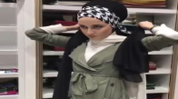 Şal Bağlama Bandana ile Şal Bağlama