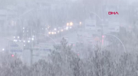 Ankara'da lapa lapa kar yağıyor- İşte o görüntüler 