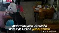 Boğazına ekmek takılan çocuğu lokanta sahibi kurtardı