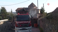 Beykoz'da korkutan villa yangını 