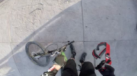 Go Pro ile Bisikleti Deli Gibi Kullanan Çılgın