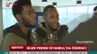 Nijer Prensi Muhammed Samaila Mera istanbul'da öğrenci