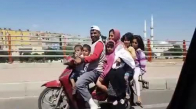 8 Kişilik Ailenin Motosiklet ile Seyahat Etmesi