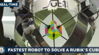 Dünyanın 'EnHızlı' Rubik Küpü Çözen Robotu: 0.637 Saniye