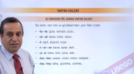 EBA TÜRKÇE LİSE SÖZCÜKTE YAPI-YAPIM EKLERİ-İSİMDEN FİİL YAPAN YAPIM EKLERİ