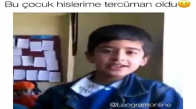 Sınıfta Türkü Söyleyen Çocuk 