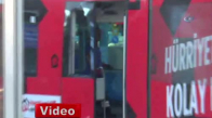 Antalya’da Tramvay Raydan Çıktı: 1 Yaralı