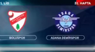 Boluspor 2  1 Adana Demirspor Maç Özeti