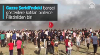 İsrail Askerleri Türk Bayrağı Taşıyan Filistinli Genci Vurdu