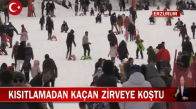 Trabzon'da Yağan Kar Nedeniyle 101 Köy Yolu Kapandı! İşte Görüntüler