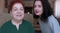 Babaannesi ile Yaşadığı Muhteşem Anları Paylaşarak Hayatımıza Giren Başak Şimdi de Babaannesine Makyaj Videosu Çekti