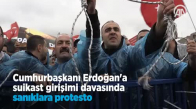  Erdoğan'a Suikast Girişimi Davasında Sanıklara Protesto 