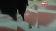 Ankara Metrosu’nda ilginç olay videosunu izle 