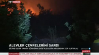 Silifke'de Yangın Söndürme Ekibini Alevler Sardı 31.07.2021 TURKEY