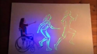 Engelli Kızın Çizdiği Muhteşem Resim