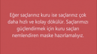 Saç Dökülmesi & Parlaklık İçin Harika Maskeler