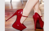 Kırmızı Yüksek Topuklu Ayakkabılar