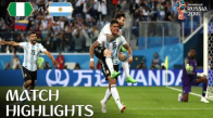 Nijerya 1 -  2 Arjantin - 2018 Dünya Kupası Maç Özeti
