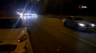 TEM’de 4 aracın Karıştığı Zincirleme Kazada Tır Sürücüsü Olay Yerinden Kaçtı 