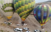Pamukkale’de Balon Uçuşlarında Rus Turistler İlgi Göstermeye Başladı