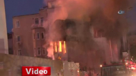 Taksim'de Bir Binada Yangın Çıktı