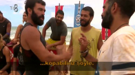 Ümit Karan Hakan'a Sahada Yanıt Vermek İstiyor 37.Bölüm Survivor 2018 