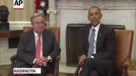 Obamayı, BM Genel Sekreteri Beyaz Saray'da Ziyaret Etti