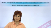 EBA T.C. İNKILAP TARİHİ VE ATATÜRKÇÜLÜK  LİSE - MİLLİ MÜCADELE HAZIRLIKLARI - AMASYA GÖRÜŞMELERİ VE TEMSİL HEYETİ'NİN ANKARA'YA GELMESİ - AMASYA GÖRÜŞMELERİ (PROTOKÖLÜ)