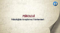 PSİKOLOJİ - Ünite 2 Konu Anlatımı 1