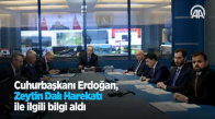 Cumhurbaşkanı Erdoğan Zeytin Dalı Harekatı İle İlgili Bilgi Aldı